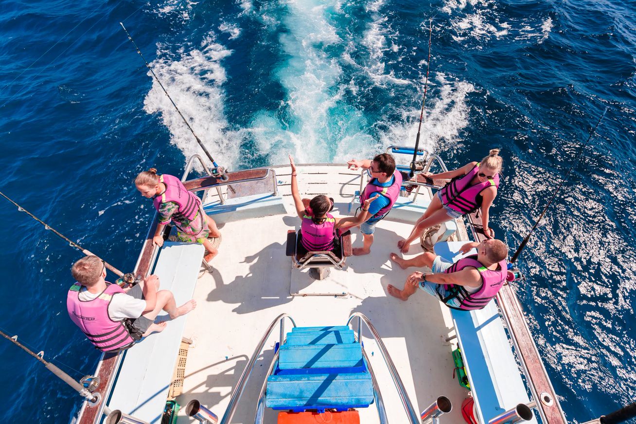 Private Fishing Day Trip -  Racha or Maiton Island 11-15 pax